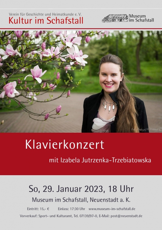 Plakat Klavierkonzert