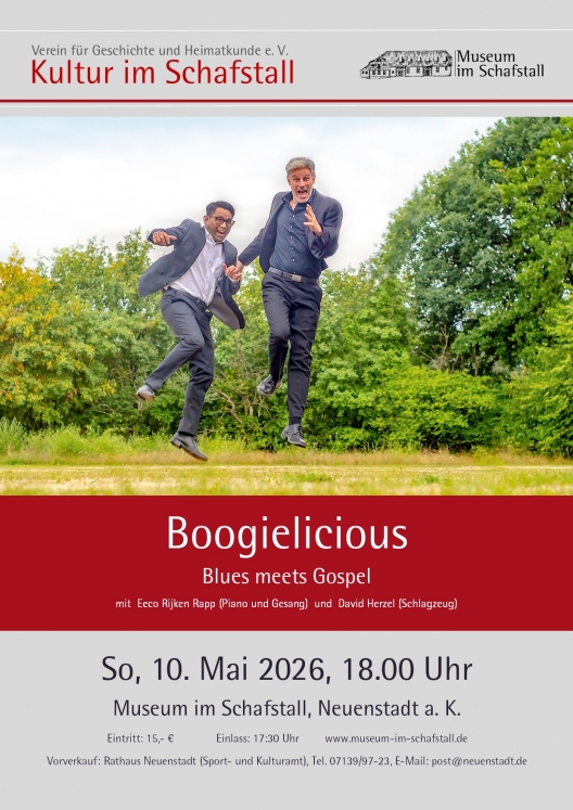 Kultur im Schafstall: Boogielicious - Blues meets Gospel