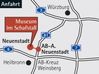 Anfahrt ber die Autobahn