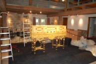 Rcktransport der Ausstellungsexponate