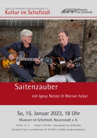 Plakat Saitenzauber