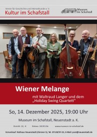 Kultur im Schafstall: Wiener Melange im Schafstall Kultur im Schafstall: Wiener Melange im Schafstall